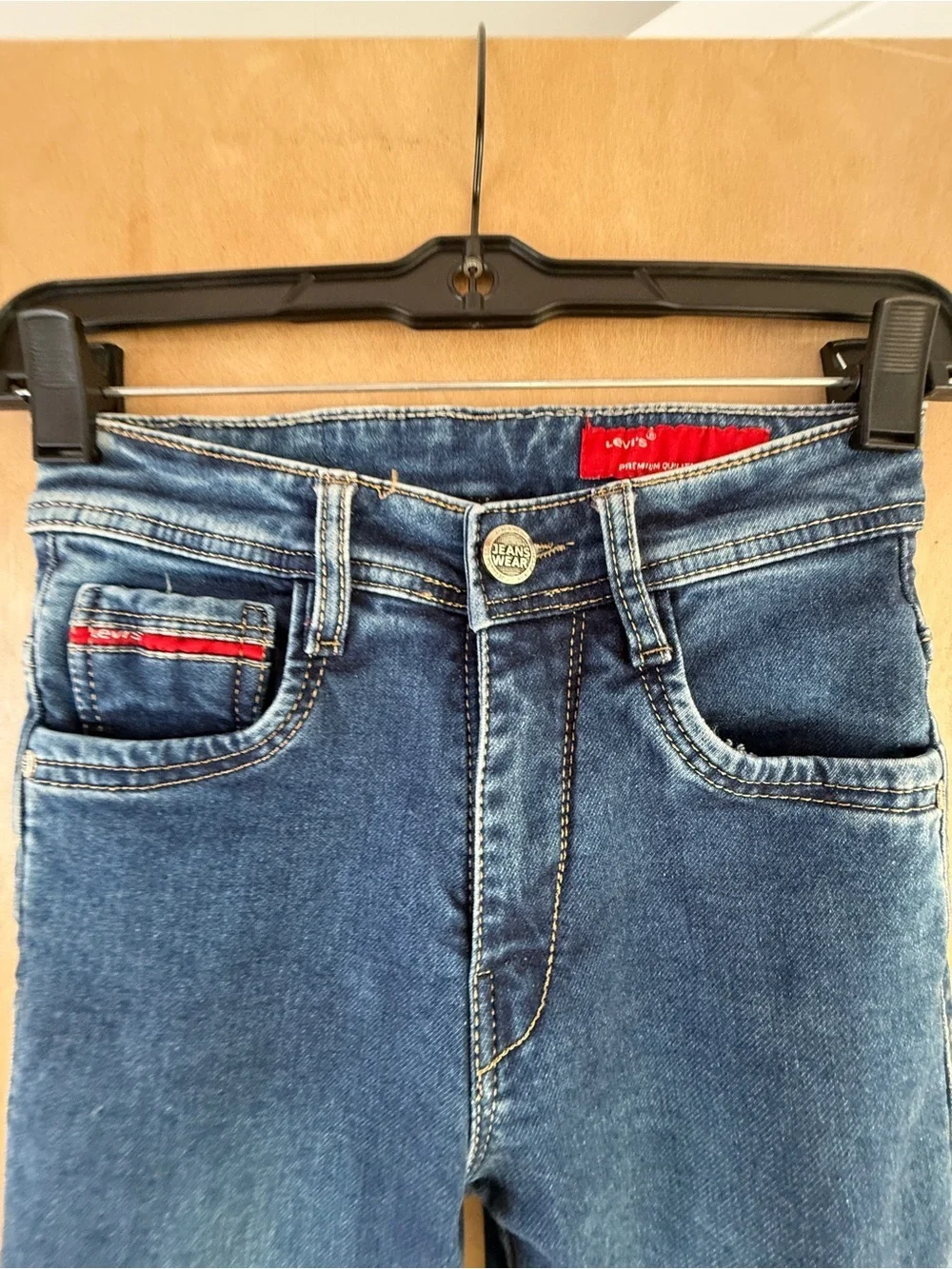 Rare Archival EVISU Kids Lot 2001 Multi-Pocket Cargo Jeans - Vintage Size 32